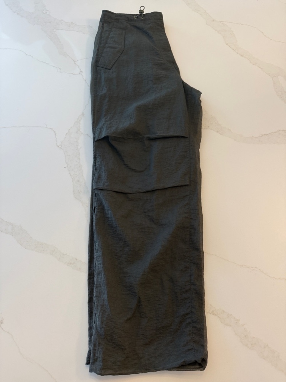 Kith Nuru Sheer Parachute Pant in Canopy